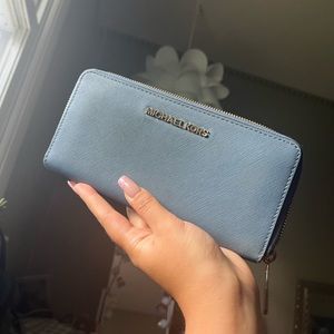 Michael Kors Corn Blue Wallet